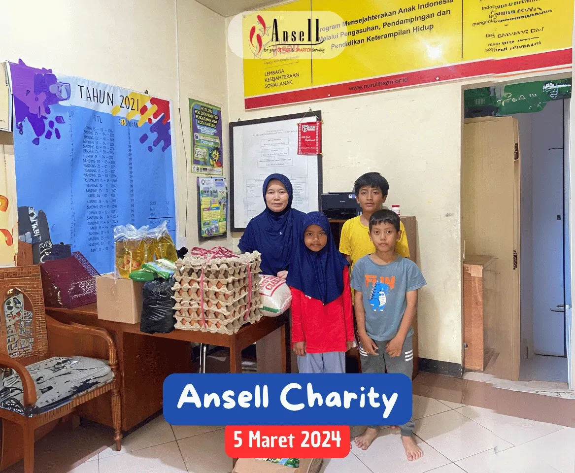 Ansell Charity Bulanan Maret 2024