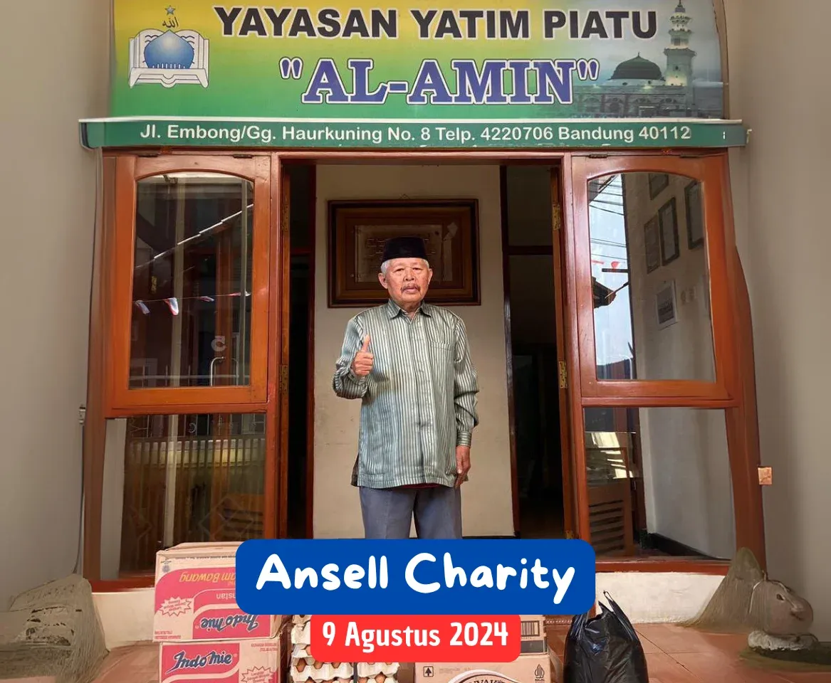 Ansell Charity Bulanan Agustus 2024