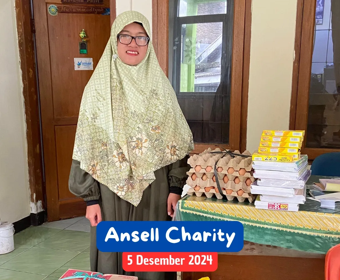 Ansell Charity Bulanan Desember 2024
